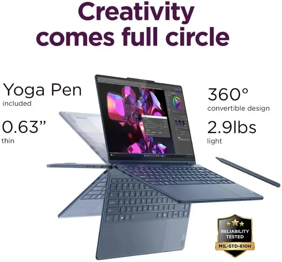 Yoga 9 - 14" 1TB 32GB Intel Core Ultra 7 258V