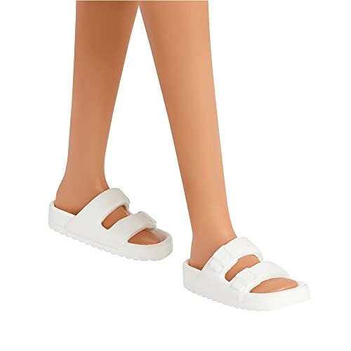 Barbie Loves The Ocean - Plastic Purple Floral Dress Ages 3+