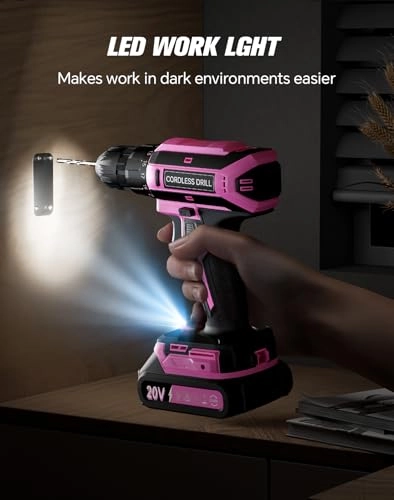 Cordless Drill Set - 20 Volts