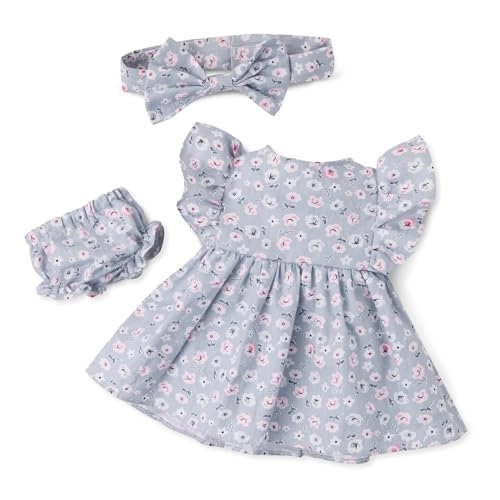 Baby Doll - 14-inch Floral Dress & Pyjama Set Ages 2+
