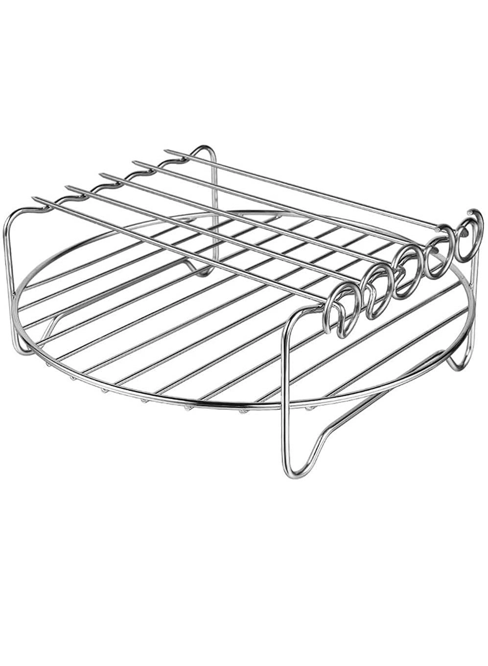 Generic Air Fryer Rack - 304 stainless steel 5 Skewers
