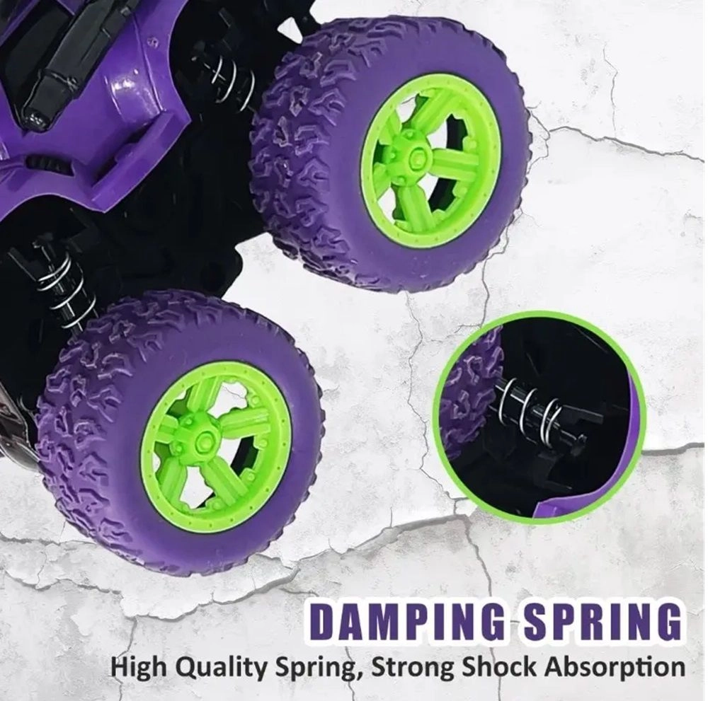 Friction Inertia Off Road Car - Purple 3 +