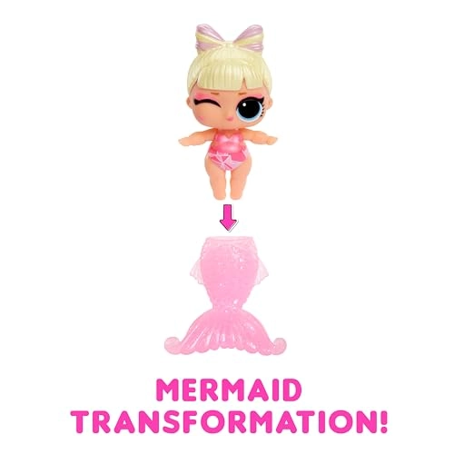 Mermaids Baby Sisters - Color Change Tail 8 Dolls Ages 4+