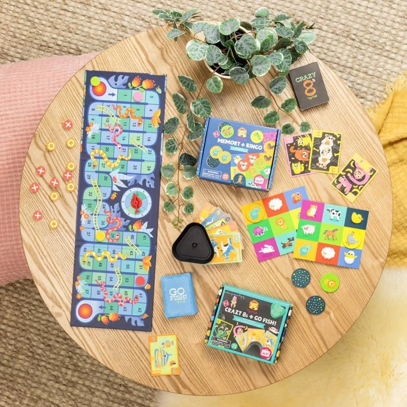 Tiger Tribe Crazy 8s and Go Fish Lions - 4 years+