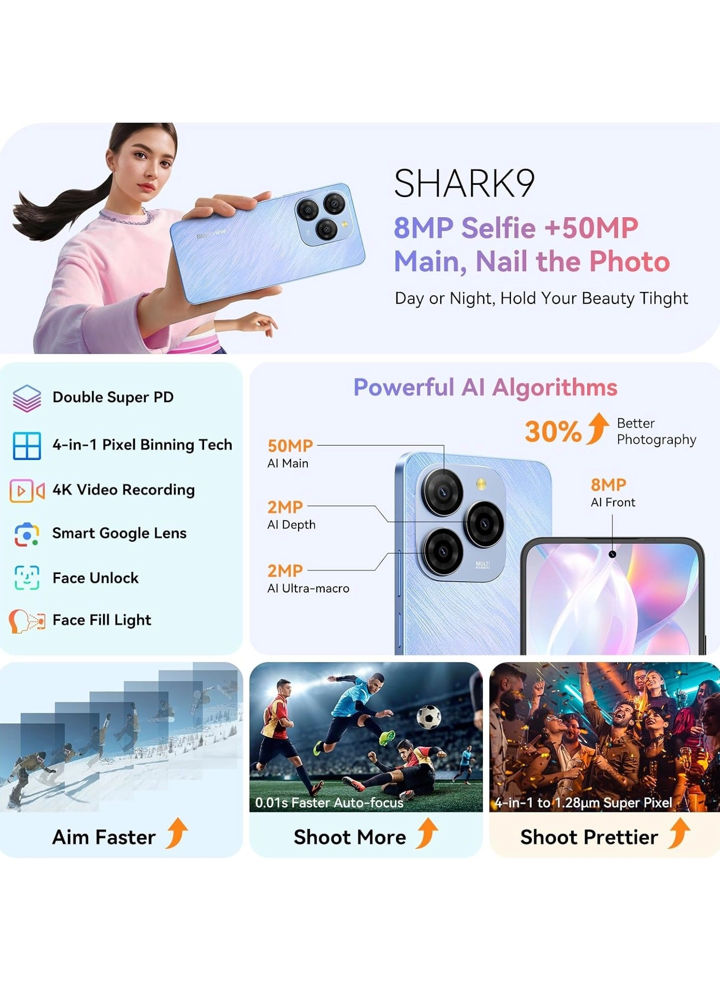 SHARK 9 - 8 GB 256GB