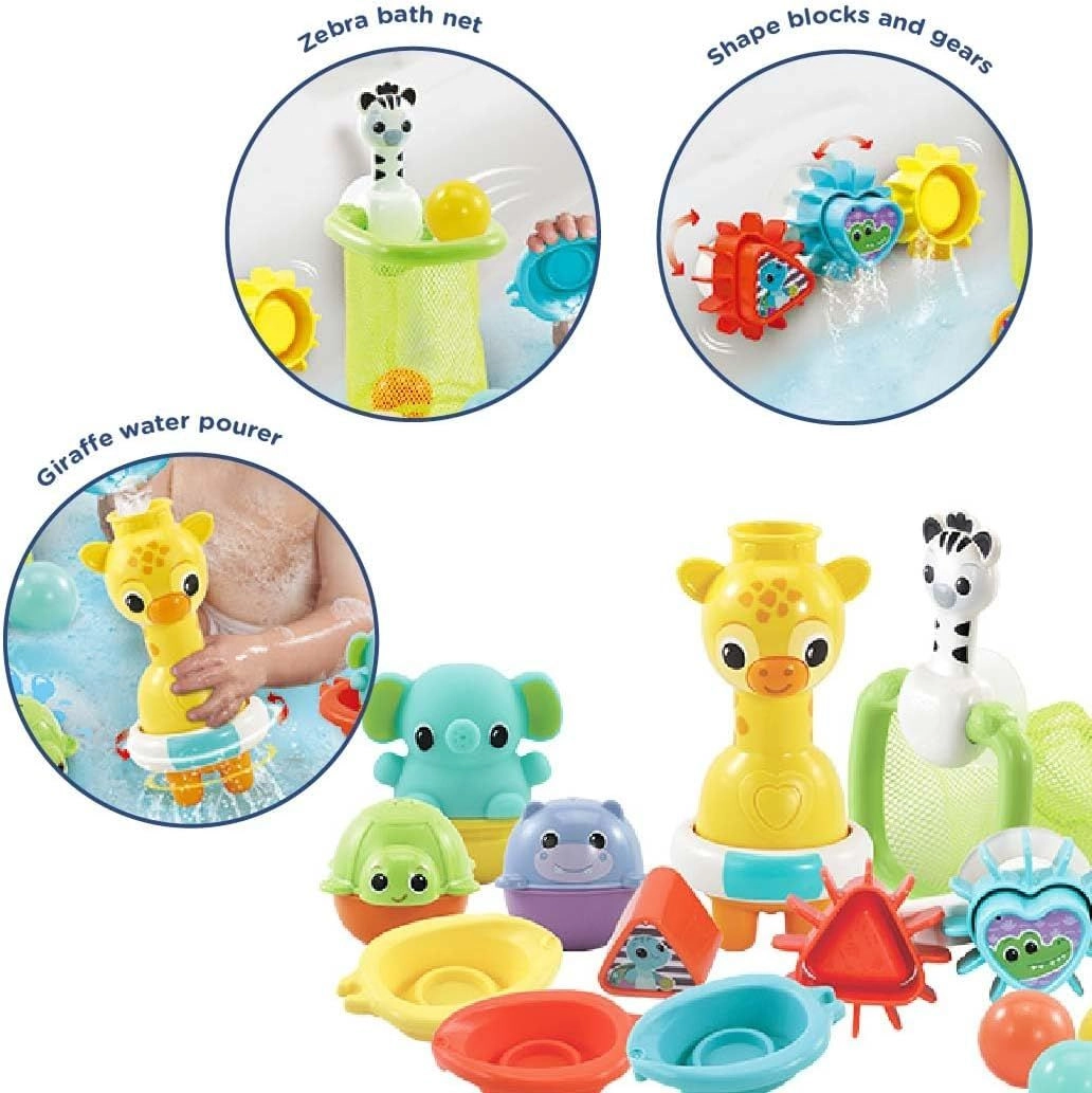 6 In 1 Bath Set - Multi Colour 0 +