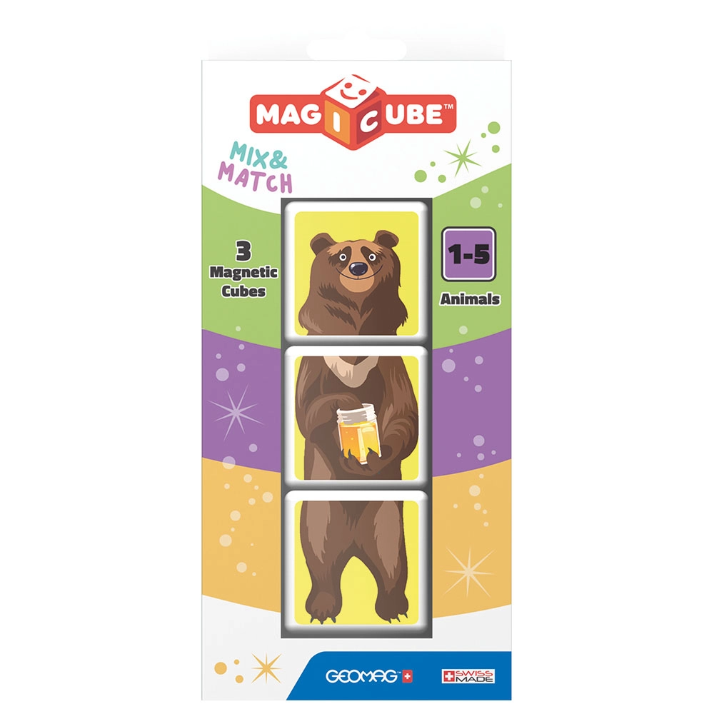 Magicube Mix And Match Animals - 1+ 3pcs