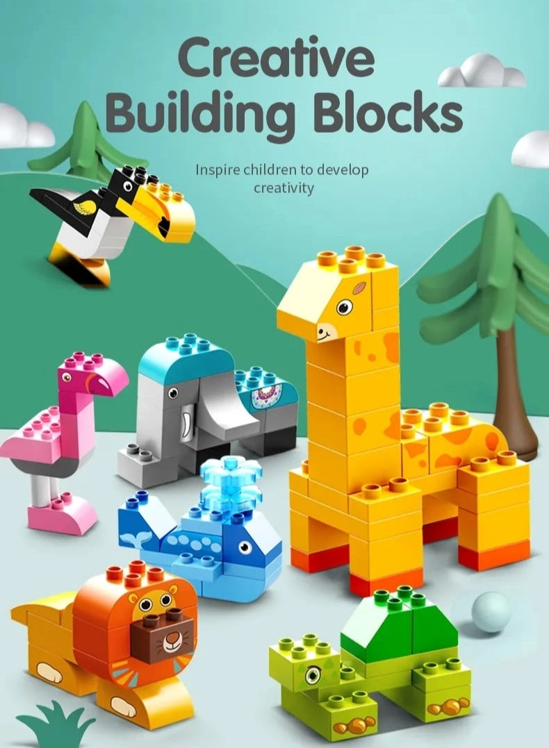 Building Blocks Set - Animals 102pcs