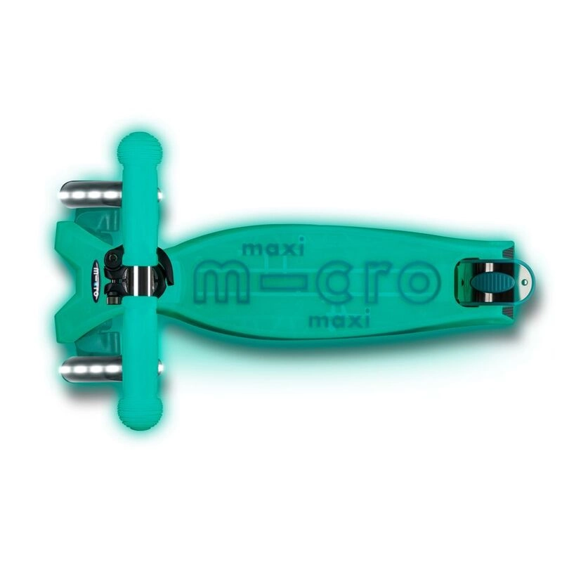 Maxi Deluxe 3-Wheel Kick Scooter – 120/80 mm LED