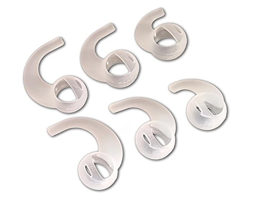 BudLoks - Earphone Sport Grips for Apple iPod and Earpod Style Earbuds - Secure Fit