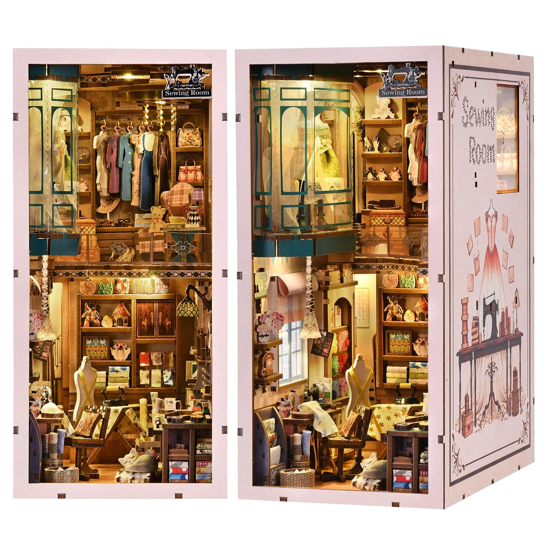 Book Nook Kit - Sewing Room