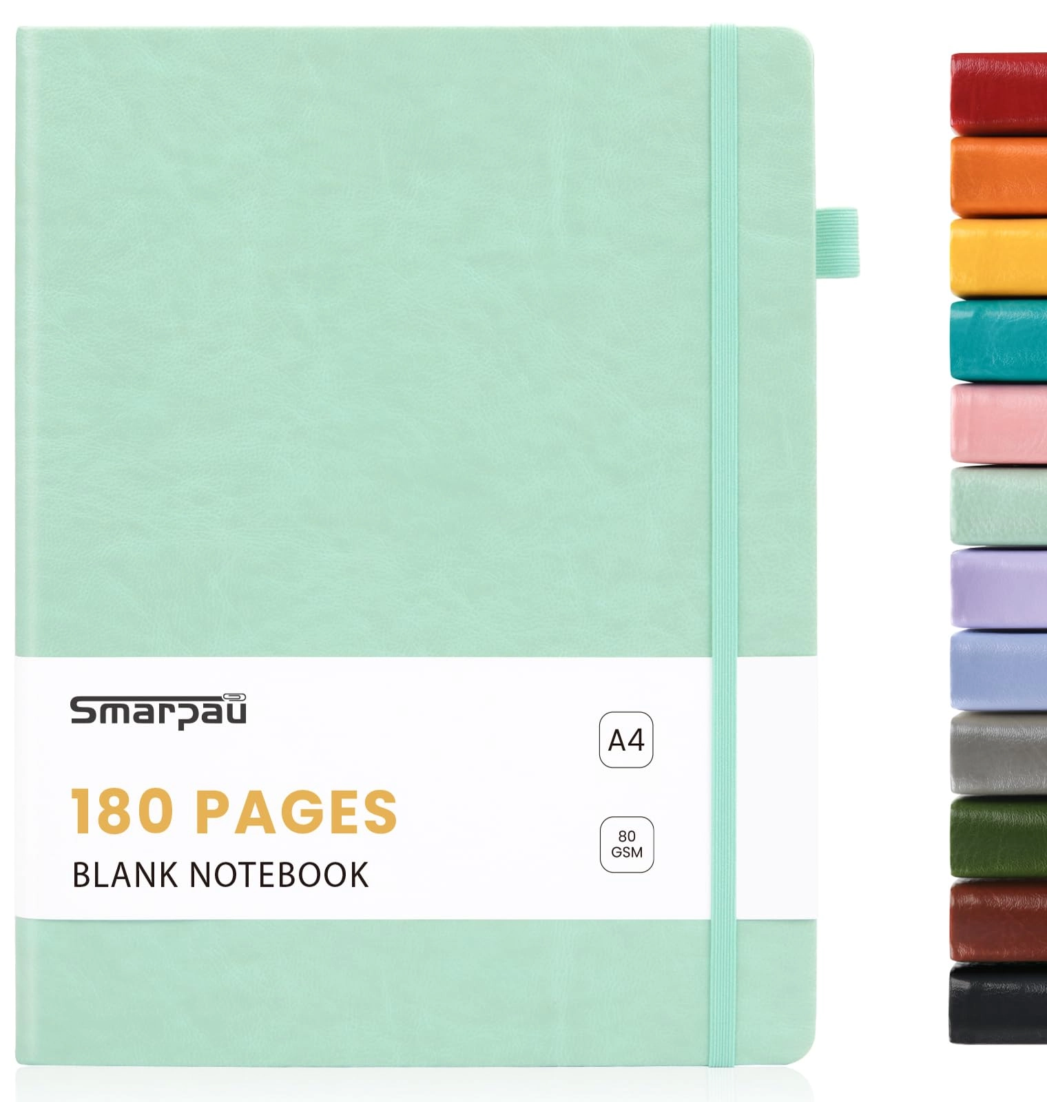 Notebook A4 Hardcover - Blank 180 Pages