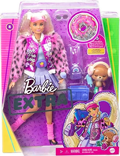 Barbie Extra - Blonde Pigtails Multi Colour Ages 3+