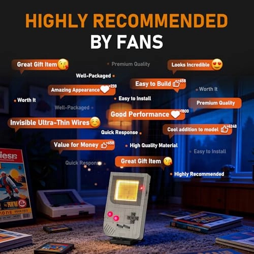 Led Light for Lego-72046 Game Boy - Basic Version Battery Powered