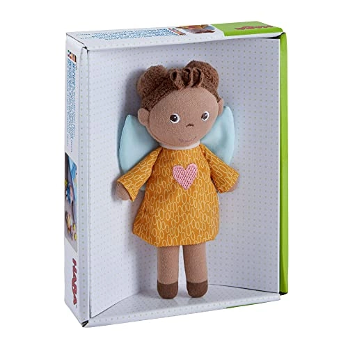 Nora Guardian Angel Doll - 17 cm yellow