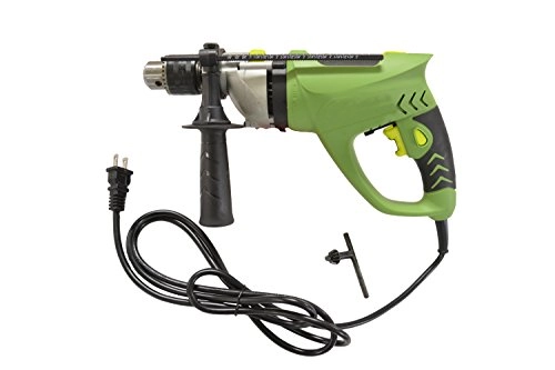 Impact Hammer Drill - 1/2" 3-Jaw Keyless Chuck UL Listed