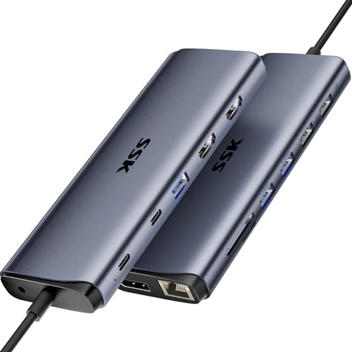 SSK USB C Dock - Thunderbolt