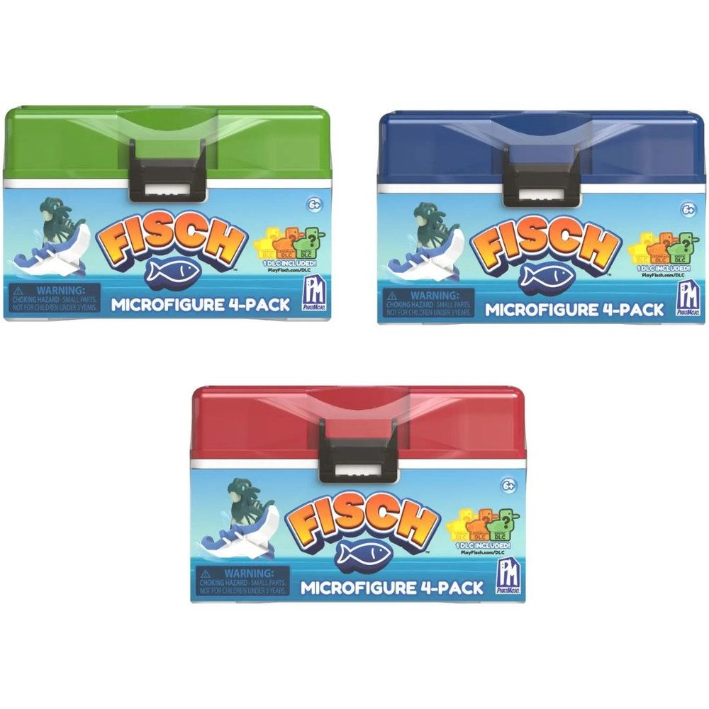 PHATMOJO Fisch Micro Figure (FP5901) 4 pcs