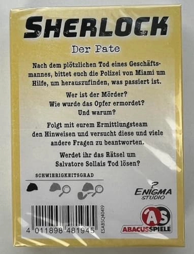 Sherlock: Der Pate (German)