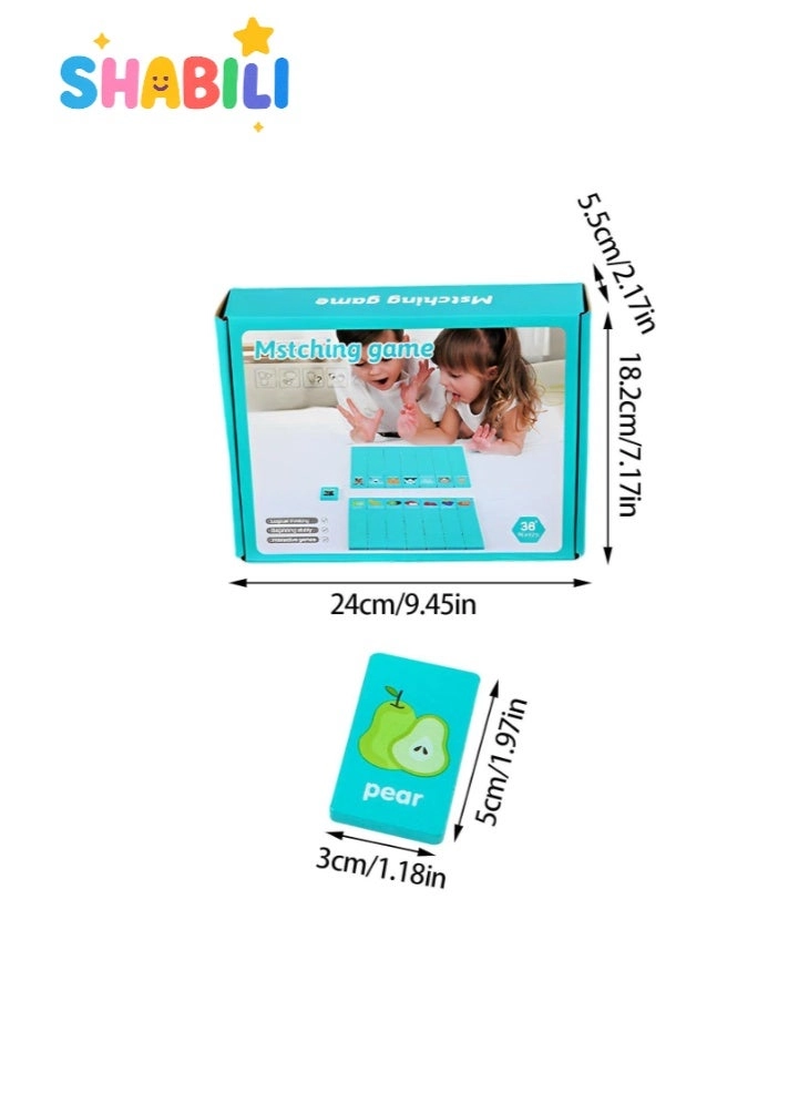 Memory Matching Board Game - 3+ Years