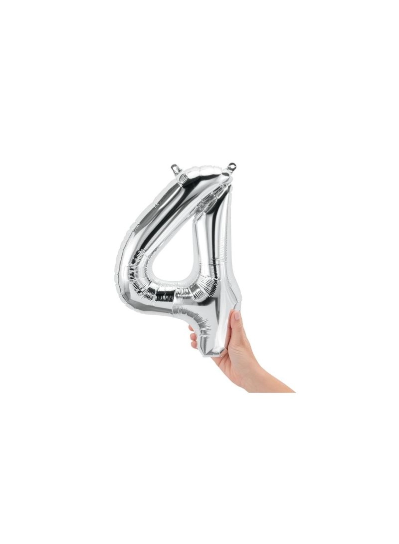 Party Time Trading LLC 4 Number Foil Balloon