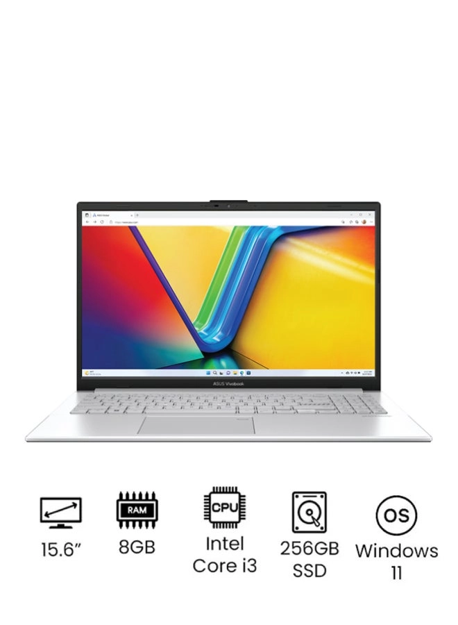 ASUS VivoBook Go 15 E1504GA-WS36 - 15.6'' Core i3-N305 8GB DDR4 256GB SSD