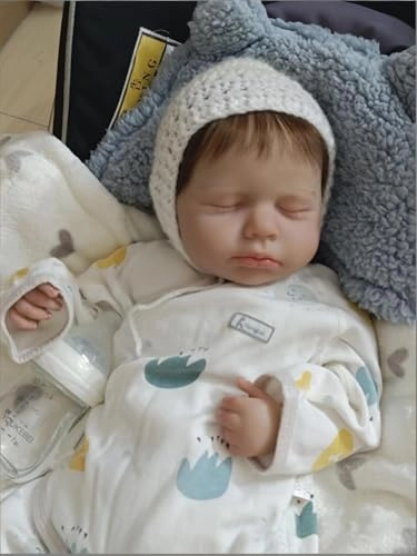 LOULOU Reborn Baby Doll - 20 inch Cotton Vinyl Ages 3+