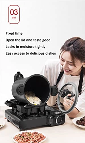 360° Automatic Cooking Machine - Foldable Portable