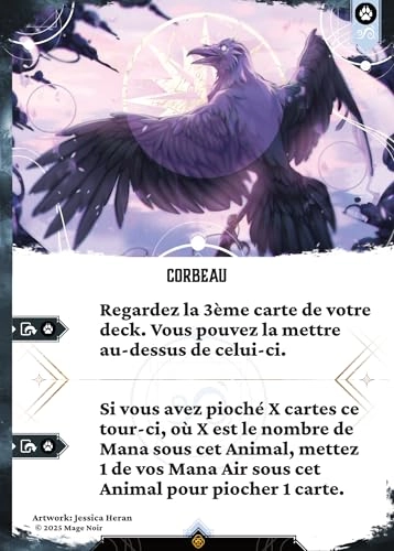 Mage Noir: Raven and the Scholar expansion (French)