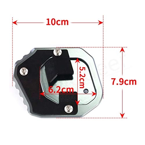 Motor Kickstand Enlarger Side Stand Pad Extension Support Plate Foot SidestandFit - Tenere 700 2019 2020 2021