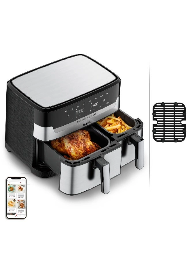Tefal Double Easy Fryer & Grill EY905D28
