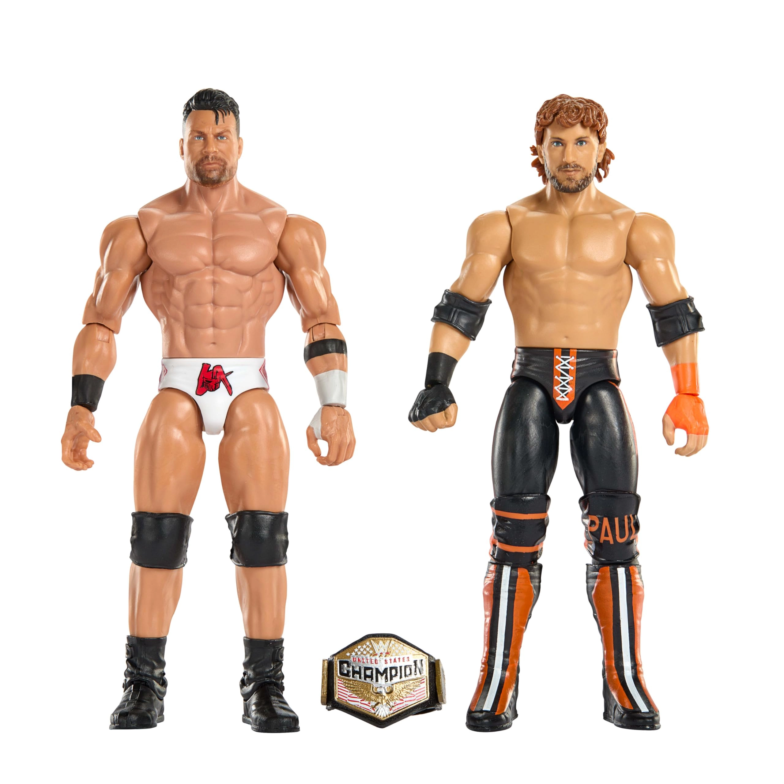 Mattel LA Knight + Logan Paul - WWE Main Event Showdown Collectible Set