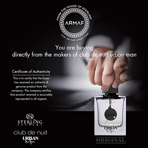 Club De Nuit Urban Man - Eau de Parfum 105ml