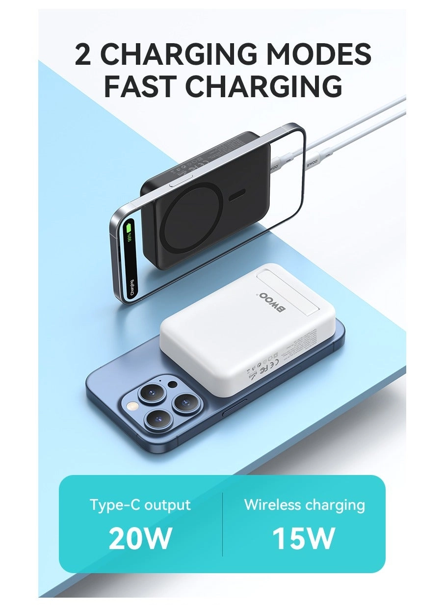 Wireless Magnetic Power Bank - 10000Mah 20W + 15W