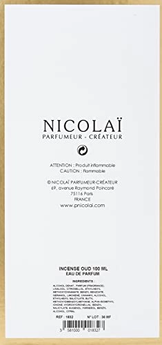 Incense Oud Eau de Parfum 100ml