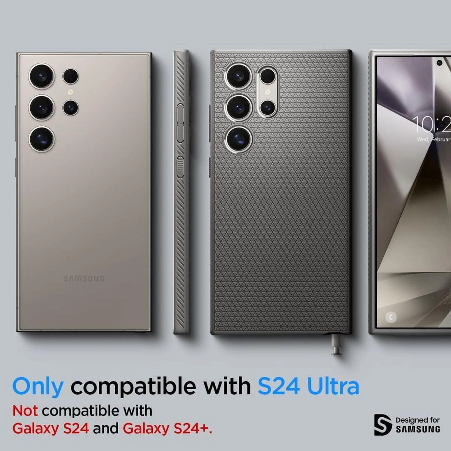 Liquid Air Case Thermoplastic Polyurethane for Galaxy S24 Ultra