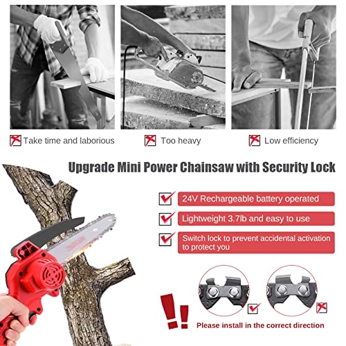 Mini Chainsaw - 550 Watts