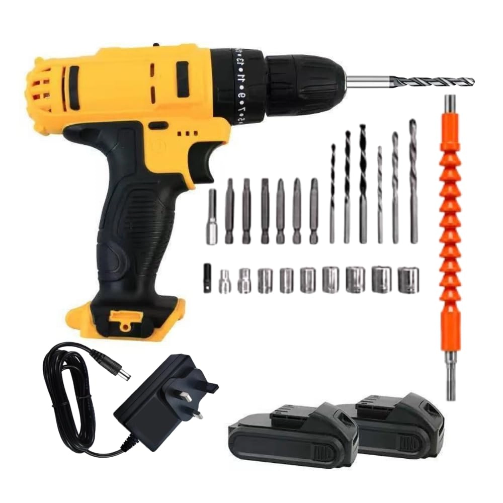 Cordless Drill - 21V 2000mAh
