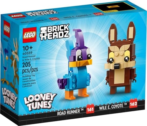 Looney Tunes BrickHeadz Road Runner & Wile E. Coyote (40559)