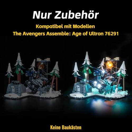 LED Light Set for LEGO Avengers Assemble: Age of Ultron 76291