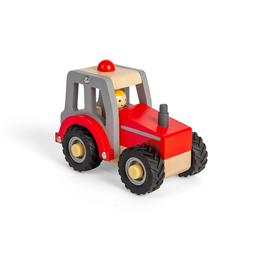 Bigjigs Toys Mini Red Tractor - 1.0 count