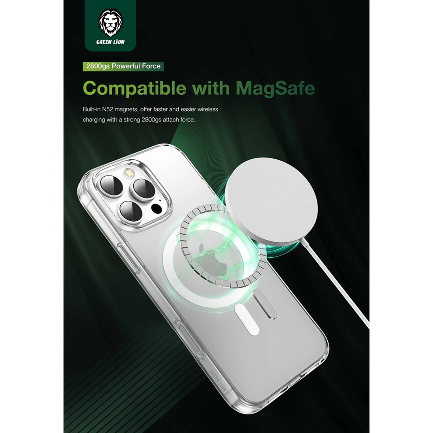Crystal Clear Case with MagSafe for iPhone 16 Pro