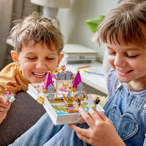 Disney Princess Ariel, Belle, Cinderella and Tiana’s Storybook Adventures (43193)