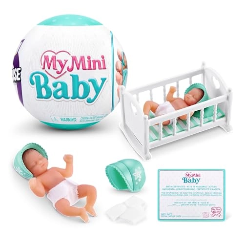 ZURU My Mini Baby Series 1 - Collectible Mystery Capsule Realistic Miniature Baby