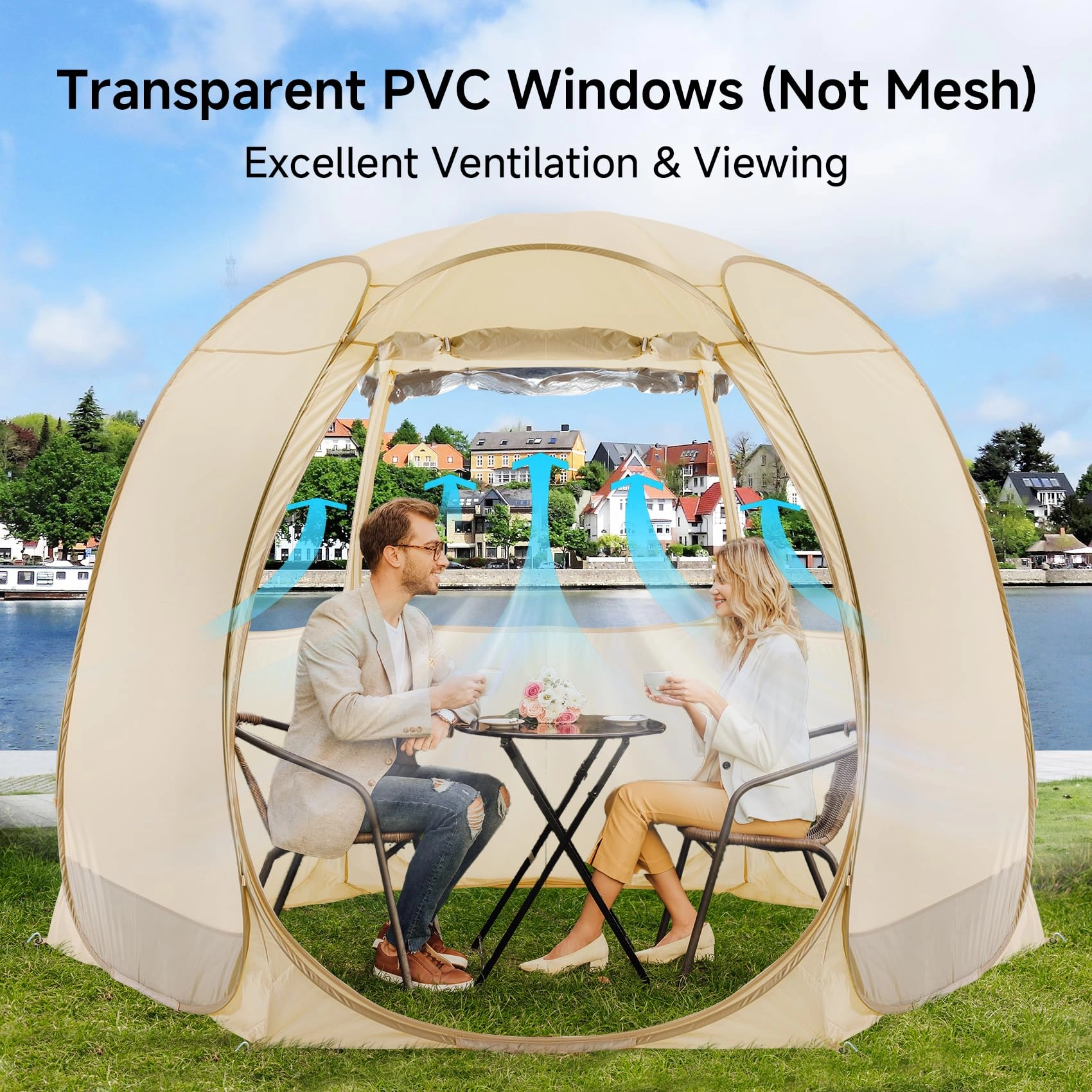 Pop Up Screen House - 9 square meters