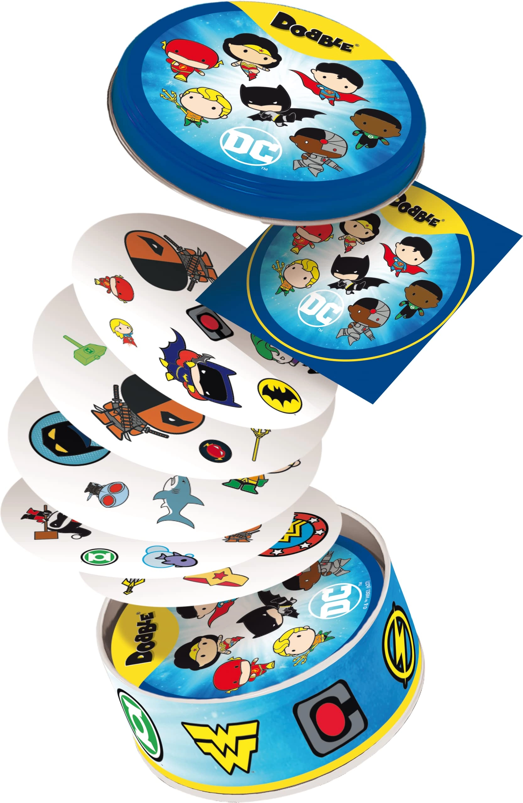 Asmodee Dobble DC Justice League - Card Game