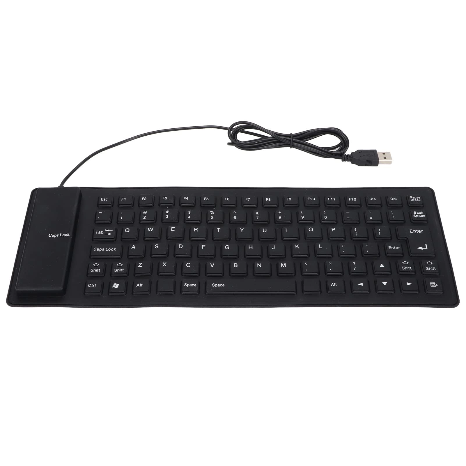 Folding Silicone Keyboard - Wired