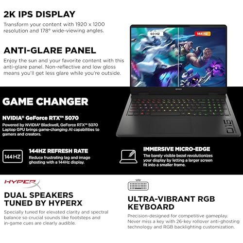 OMEN 16 Slim 16-an0075cl - 16'' Core Ultra 9-285H 32GB DDR5 1TB SSD