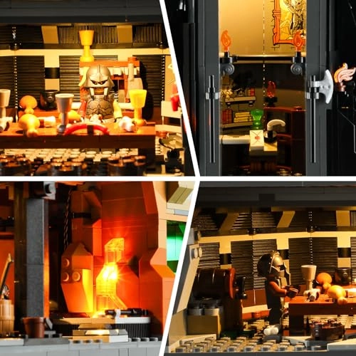 Light Kit for Lego-10333 Barad-dur - Compatible with Lego Icons Lord of the Rings Building Set