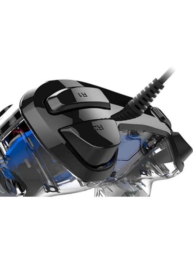 Wired Illuminated Compact Controller (PS4) Red